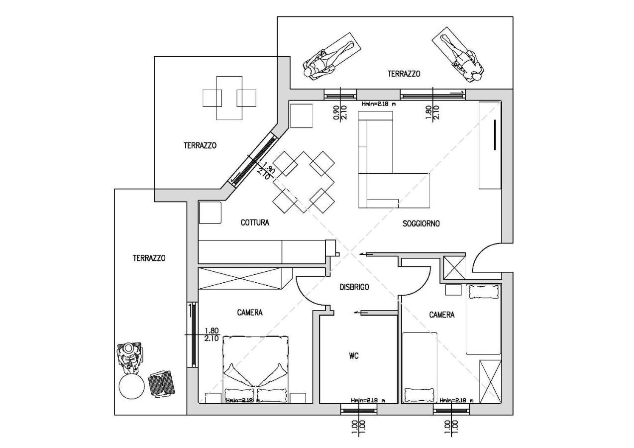 Ferienwohnung Arco Charme Exterior foto